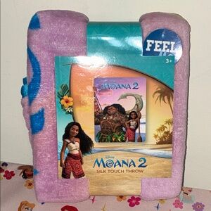 Moana 2 silk touch throw theater blanket